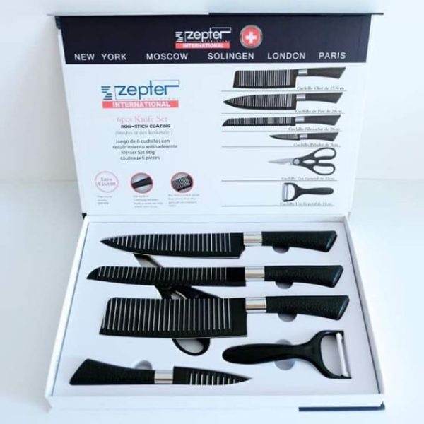 Zepter 6 pcs knife set (চায়না থেকে আমদানিকৃত)